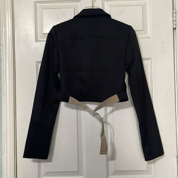 P.E.‎ Nation Downtown Cropped Blazer Jacket in Black Size XS - Picture 8 of 14
